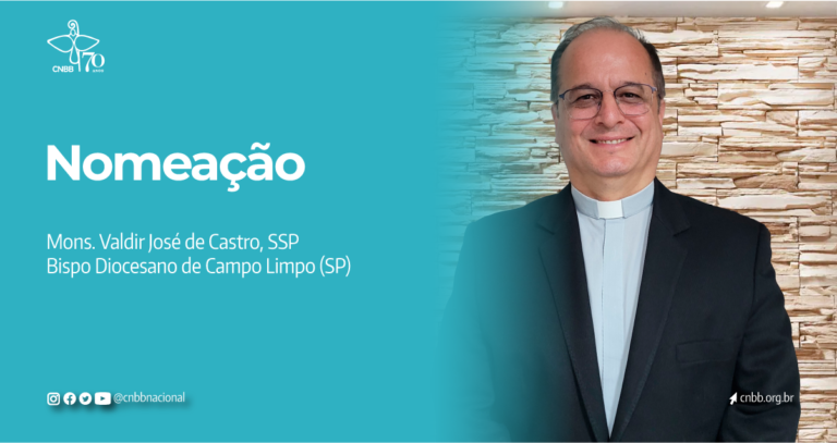 Padre Valdir José de Castro nuevo obispo de Campo Limpo (Brasil)