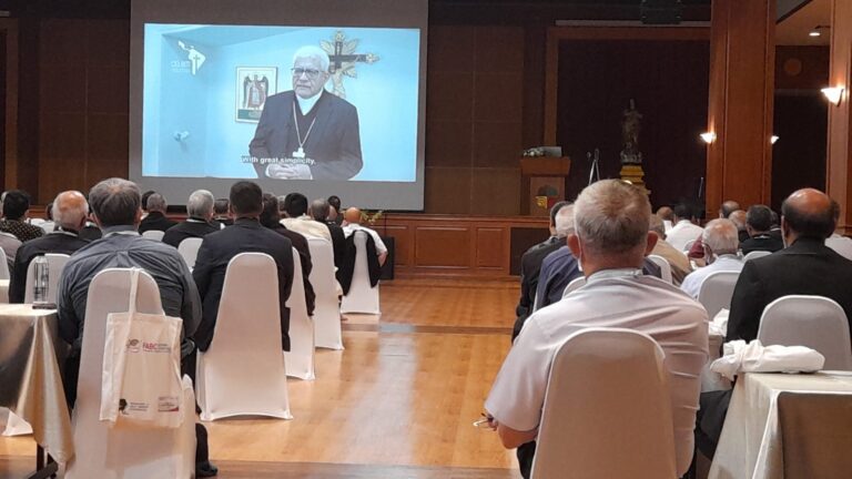 Mons. Cabrejos comparte con las Iglesias de Asia la vida del CELAM, “una Iglesia Sinodal en salida”
