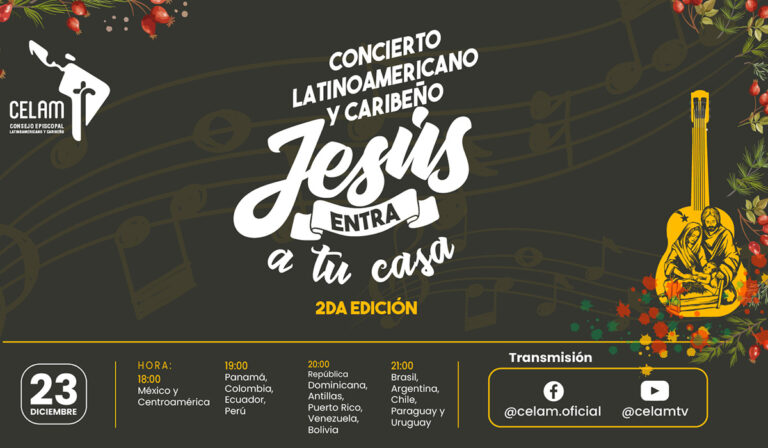 Regresa el concierto latinoamericano y caribeño “Jesús entra a tu casa” este 23 de diciembre