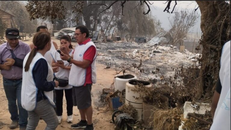 Papa Francisco encomienda a las víctimas y a los afectados por los incendios en Chile