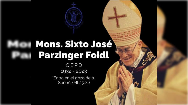 Falleció Mons. Sixto José Parzinger Foidl, obispo emérito de Villarrica (Chile)