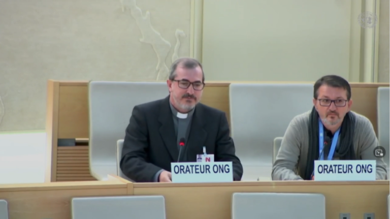 Mons. Vicente Ferreira pide en la ONU reparaciones totales para las comunidades afectadas por desastres mineros