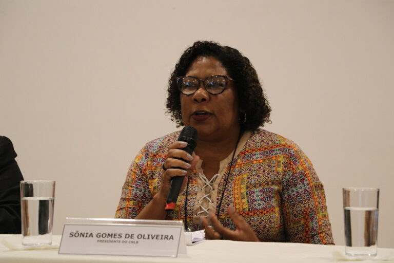 En Rueda de Prensa de la Asamblea del Cono Sur, Sonia Gomes destaca proceso de escucha de los clamores de las mujeres