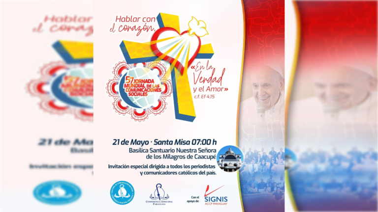 La Iglesia paraguaya convoca a los comunicadores para celebrar juntos la 57ª JMCS