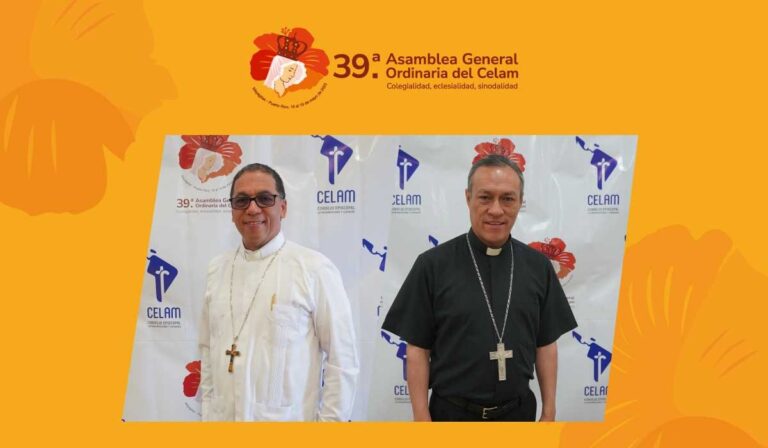 Mons. Santiago Rodríguez y Mons. Lizardo Estrada completan la Presidencia del Celam