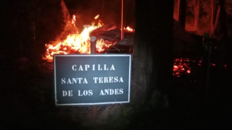 Atentando incendiario destruye capilla en la diócesis de Villarrica (Chile)