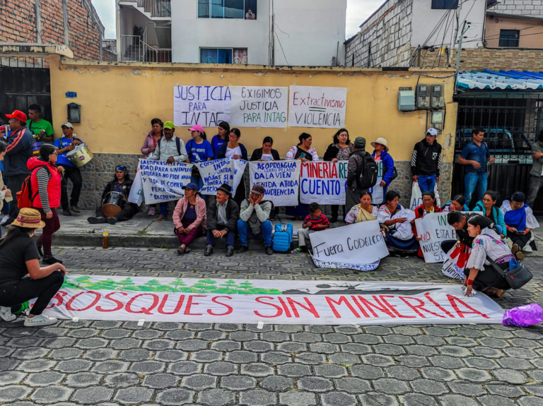 Organizaciones de fe abogan por un Ecuador libre de minería metálica