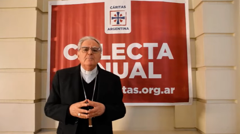 Mons. Ojea: “Colecta de Cáritas, oportunidad de manifestar como Iglesia, aquello que sale de nuestro corazón”