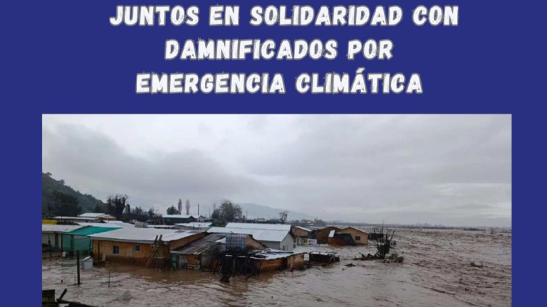 “Juntos en solidaridad con damnificados por emergencia climática”, nueva campaña de Cáritas Chile
