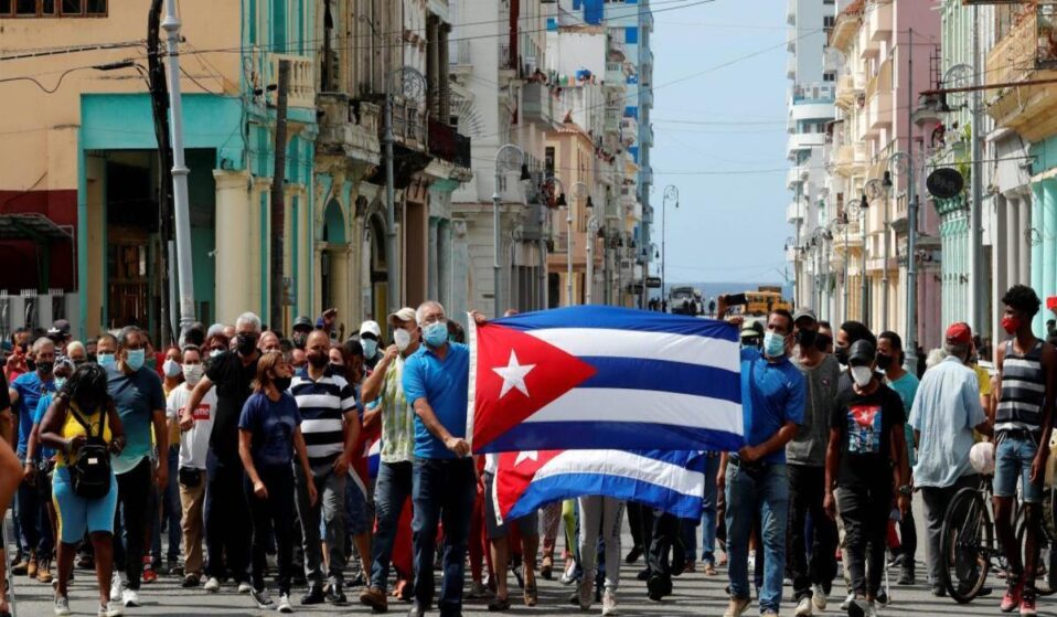 Foto: Manifestaciones en Cuba