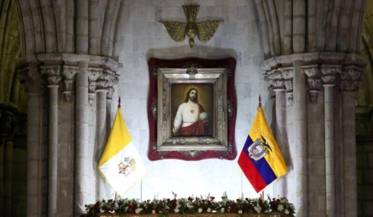 Ecuador conmemora 150 años de la Consagración al Sagrado Corazón de Jesús