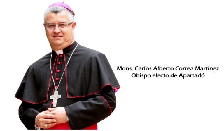 Docilidad y obediencia así recibe el nombramiento el nuevo obispo de Apartadó en Colombia