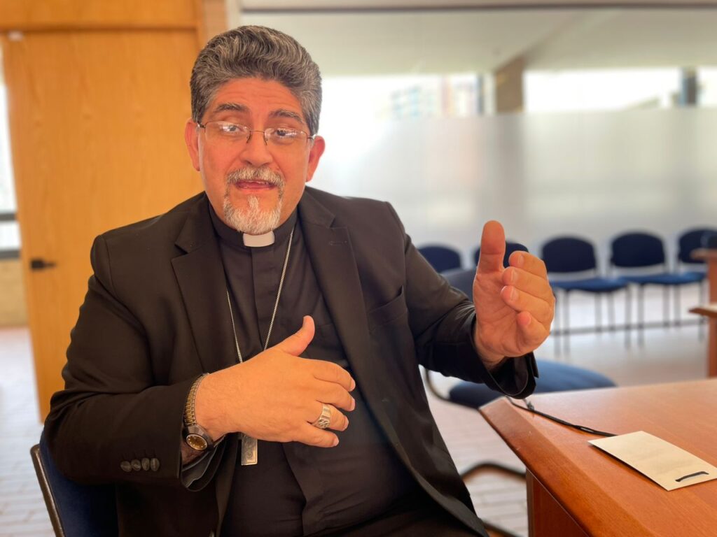 Monseñor Alberto Figueroa Morales, obispo de Arecibo y secretario general de la Conferencia Episcopal Puertorriqueña