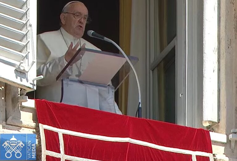 El Papa en el Ángelus sobre situación en Israel: “¡Basta con la guerra, basta con los ataques, basta con la violencia! Que haya paz”