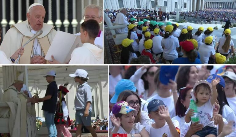 Jornada Mundial de los Niños: El Papa aconseja a los chicos orar por los abuelos, los padres y la paz del mundo