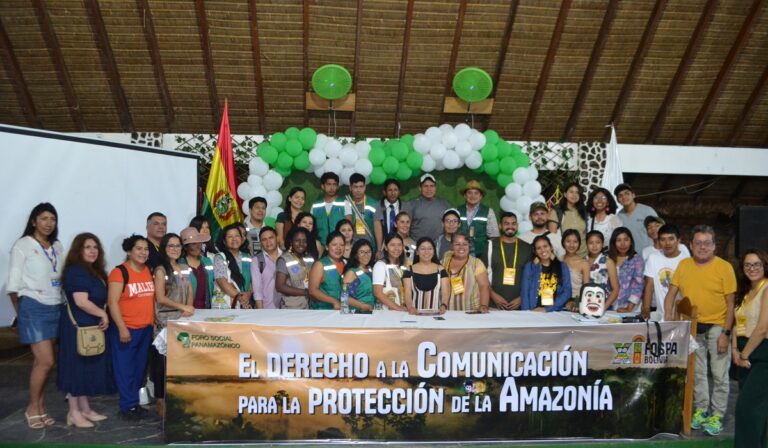 XI FOSPA: «La comunicación es una acción política para la protección de la Amazonía»