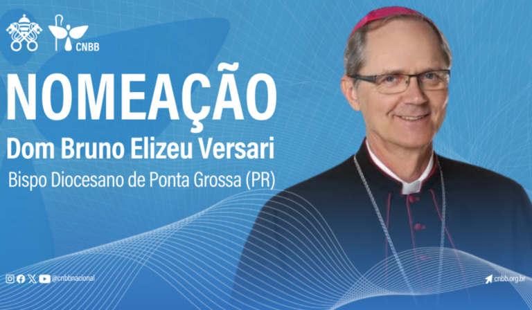 Monseñor Bruno Elizeu Versari, nuevo obispo de Ponta Grossa al sur de Brasil
