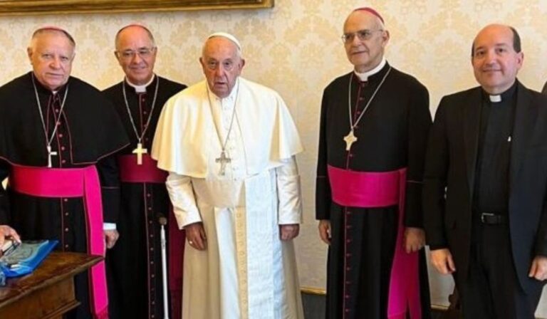 Los obispos venezolanos se reúnen con el Papa Francisco en audiencia privada