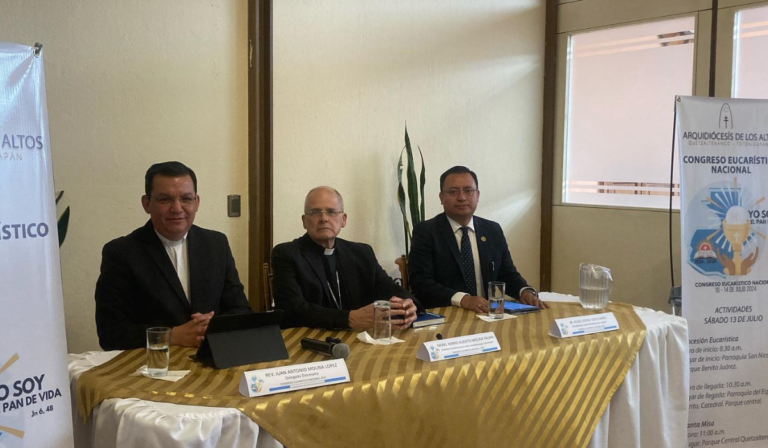 Obispos de Guatemala suscriben mensaje con ocasión del Congreso Eucarístico Nacional