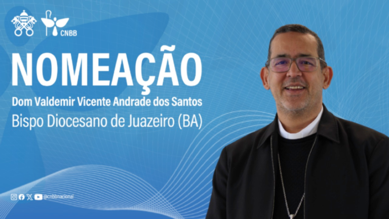 Dom Valdemir Vicente Andrade Santos, nuevo obispo de Juazeiro (BA), Brasil