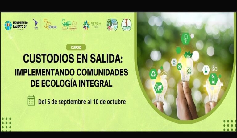 Diplomado gratuito inspirado en Laudato si’ que motiva a los líderes a sentar las bases de una Pastoral de Ecología integral