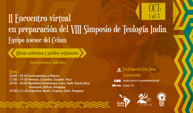 Iglesia de América Latina y el Caribe, lista para II Encuentro virtual en preparación del ‘VIII Simposio de Teología India’