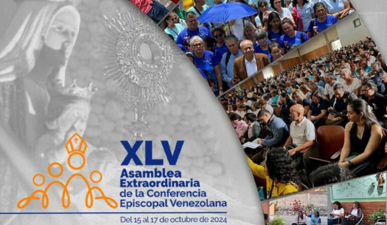 Obispos venezolanos se reunirán en su 45.ª Asamblea Plenaria Extraordinaria