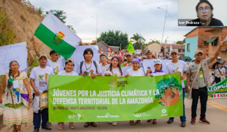 Juventudes Panamazónicas se movilizan por la justicia climática