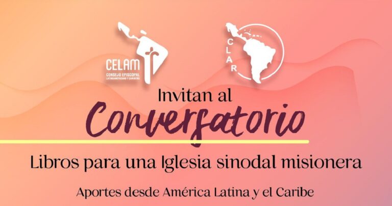 Octubre 15: El CELAM y la CLAR invitan al conversatorio «Libros para una Iglesia sinodal misionera»