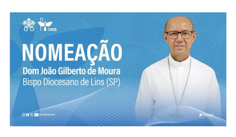 Diócesis de Lins (SP), Brasil, tiene nuevo obispo: Mons. João Gilberto de Moura