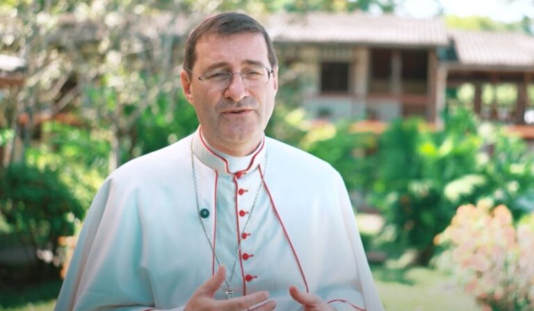 Nuncio de Colombia, portavoz del Papa Francisco en la COP 16