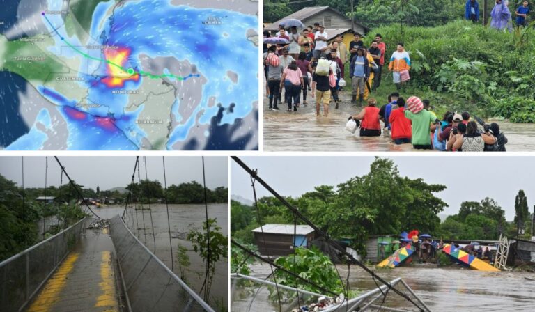 Episcopado hondureño expresa cercanía con los afectados de la tormenta tropical ‘Sara’