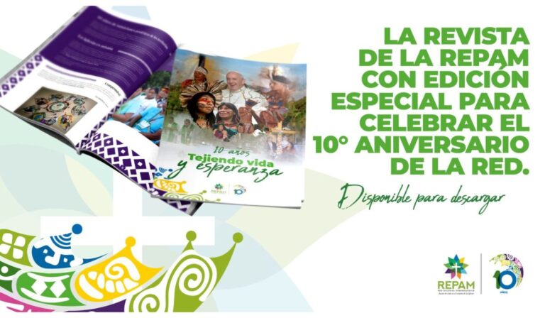 La Red Eclesial Panamazónica celebra una década de historia y misión en la Amazonía con el lanzamiento de una revista conmemorativa