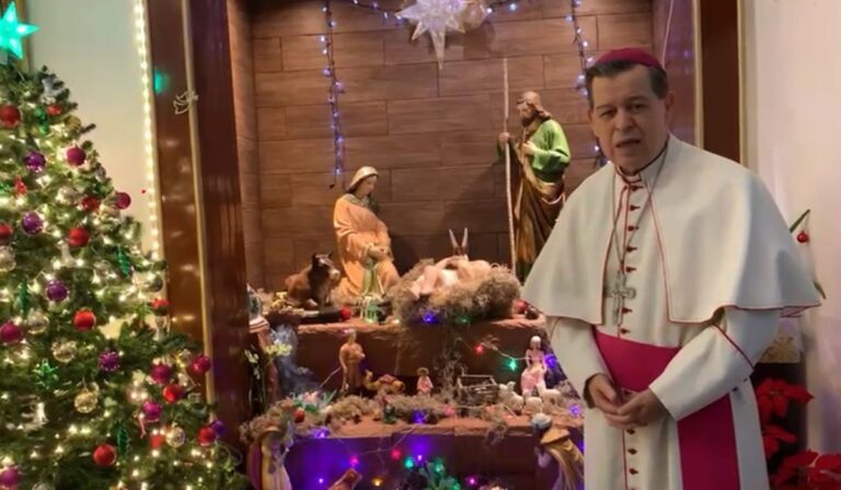 Obispo presidente de la Red Eclesial Ecológica Mesoamericana, envía saludo de Navidad y pide asumir compromiso con la creación