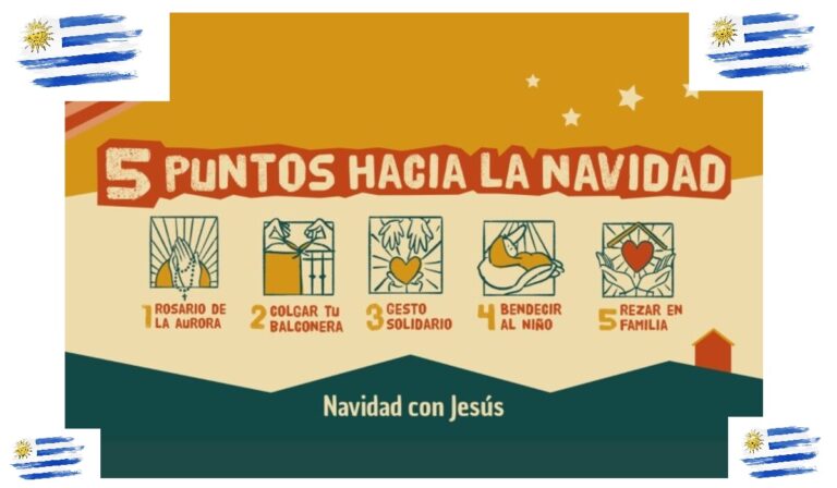 Uruguay está en Campaña de Adviento-Navidad: Balconeras y gestos solidarios inspirados en una “Navidad con Jesús”