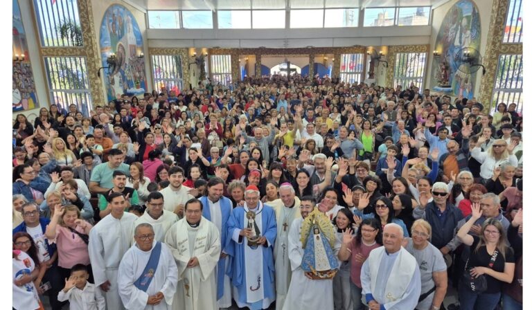 Argentina-La Matanza: oficialmente nuevo santuario Nuestra Señora de los Milagros de Caacupé con presencia de cardenal paraguayo Martínez Flores