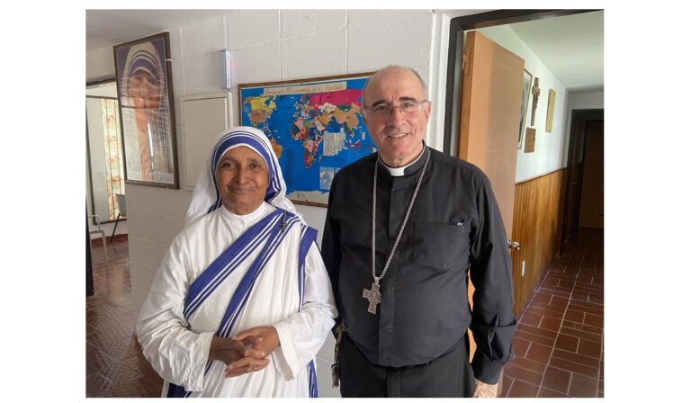 Hna. Joseph Michael, Superiora General de las Hermanas de la Caridad, de visita en Uruguay