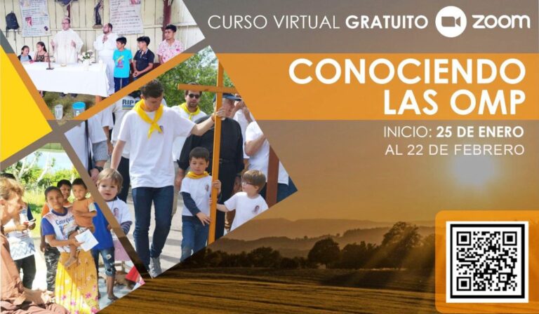 Las Obras Misionales Pontificias de la Región Andina invitan al curso “Conociendo las OMP”