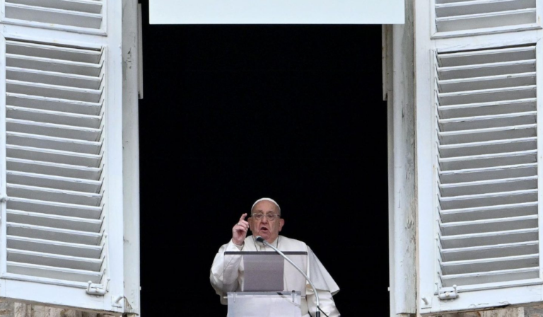 El Papa agradece durante el Ángelus a los mediadores de la tregua en Gaza