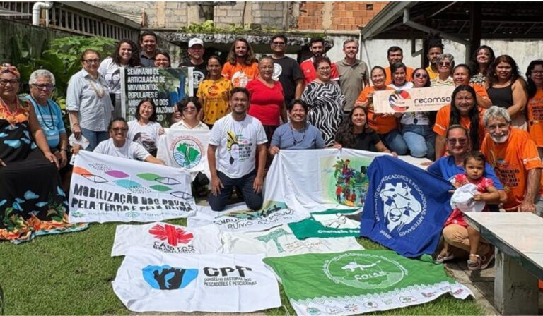 Red Eclesial Panamazónica de Brasil participa en seminario sobre movimientos populares y movilización en la Amazonía rumbo a la COP-30