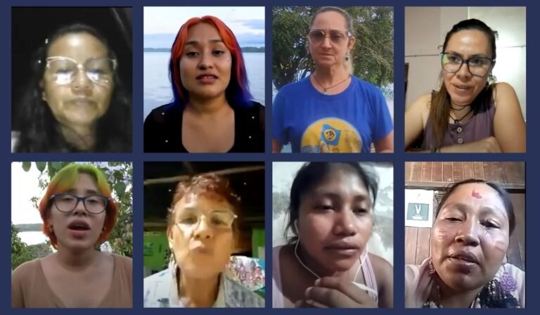 La Red Eclesial Panamazónica reúne a mujeres amazónicas en defensa del agua y la vida