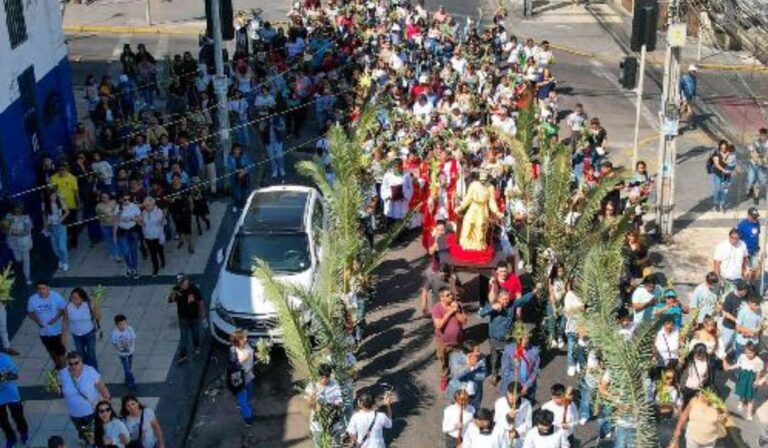 Domingo de Ramos en Chile: comunidades diocesanas se movilizan como “Peregrinos de Esperanza” al iniciar la Semana Santa