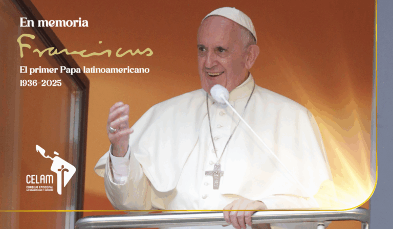 El Celam se une al dolor del Santo pueblo fiel de Dios por la partida a la casa del Padre del Papa Francisco