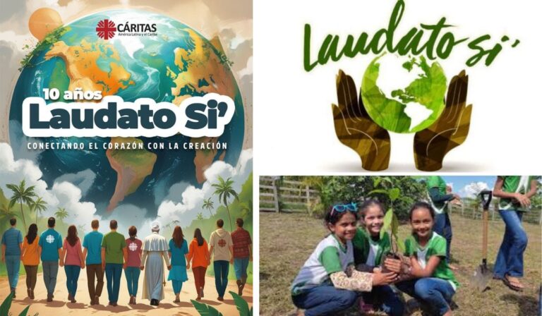 A una década de Laudato Si’, Cáritas América Latina reafirma su misión por la justicia ambiental y social