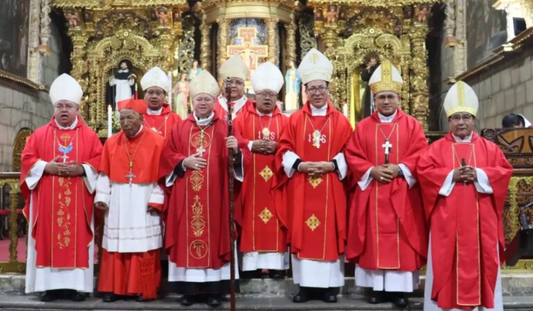 “No está solo, Santo Padre”, Bolivia expresa su cercanía al Papa en la misa por San Pedro y San Pablo