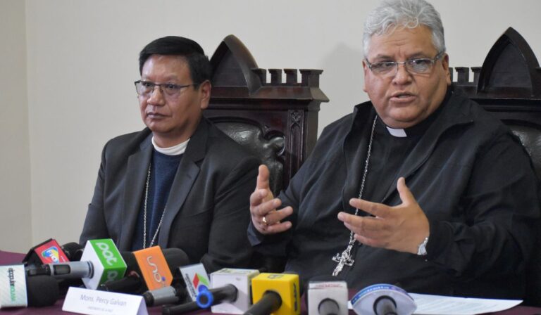 Mons. Percy Galván pide frenar la violencia y convoca a jornadas de oración por la paz en Bolivia