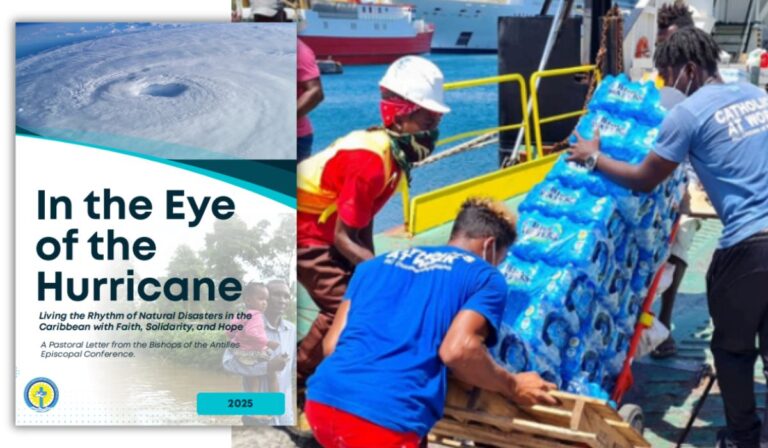 A través de una carta pastoral, los obispos del Caribe alientan a vivir los desastres naturales con fe, solidaridad y esperanza