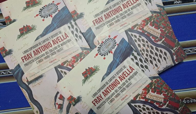 Un don franciscano para los 200 años de Bolivia: presentación del Libro copiador de cartas y oficios de Fray Antonio Avellá