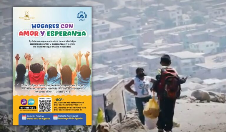 Campaña Compartir 2025: Episcopado peruano lanza una cruzada solidaria por la niñez vulnerable bajo el lema “Hogares con amor y esperanza”