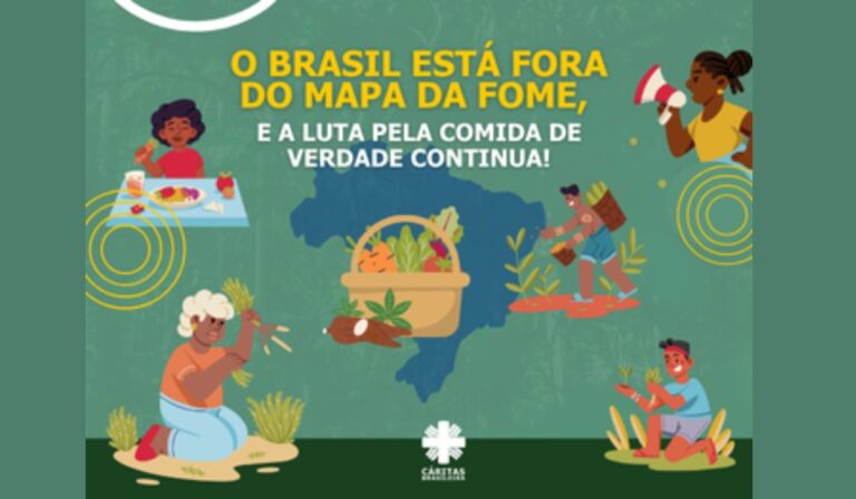 “La alimentación es un derecho, no un favor”, Cáritas alerta tras la salida de Brasil del Mapa del Hambre